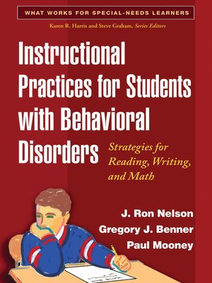 cover image of Instructional Practices for Students with Behavioral Disorders